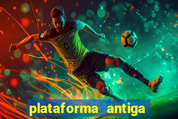 plataforma antiga de jogos